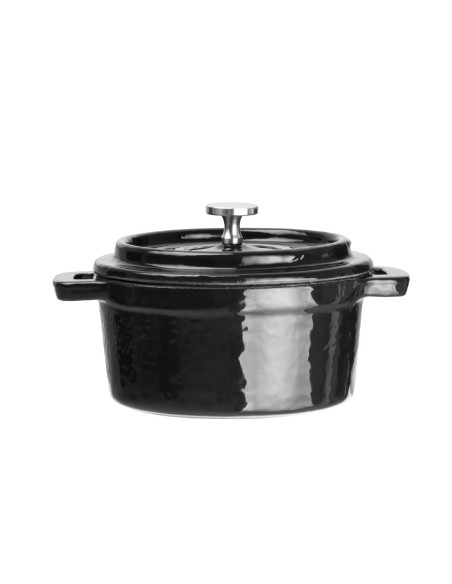 Mini-cocotte ronde en fonte Vogue 10 cm - cuisson uniforme