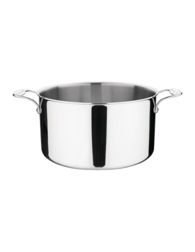 Braisière Vogue Tri Wall 9,5L - Inox 304, compatible induction