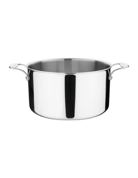 Braisière Vogue Tri Wall 9,5L - Inox 304, compatible induction