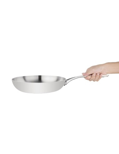 Poêle induction triple épaisseur Vogue Tri Wall 240mm - 2 L
