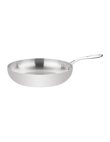 Poêle induction Vogue Tri Wall 280mm - Inox 3,5L