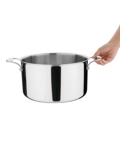 Braisière Vogue Tri Wall 9,5L - Inox 304, compatible induction 2