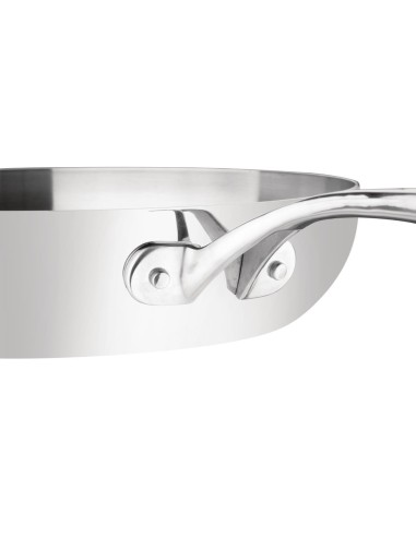 Poêle induction triple épaisseur Vogue Tri Wall 240mm - 2 L