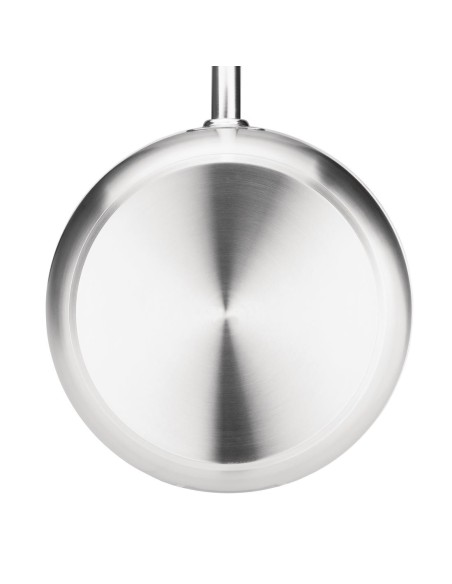 Poêle induction Vogue Tri Wall 280mm - Inox 3,5L
