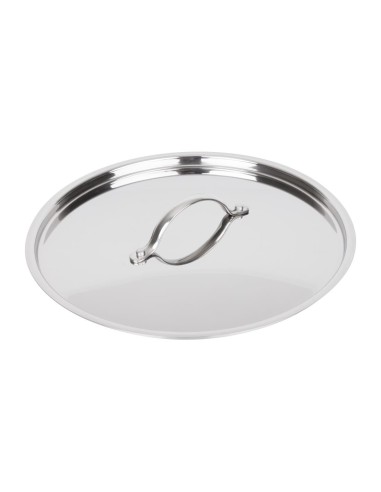 Couvercle inox et aluminium Vogue Tri Wall 280mm - Vente en ligne