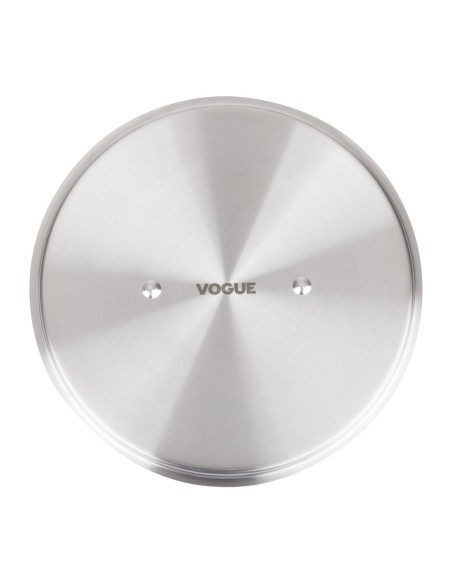 Couvercle inox et aluminium Vogue Tri Wall 280mm - Vente en ligne