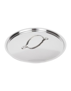 Couvercle inox et aluminium Vogue Tri Wall 240mm