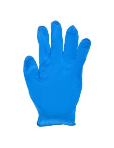 Gants nitrile non poudrés bleus XL - 100 pcs Unicare