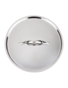 Couvercle inox et aluminium Vogue Tri Wall 240mm 2