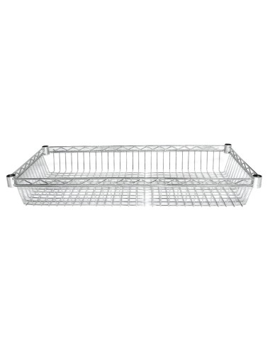 Paniers chromés Vogue 915mm - lot de 2