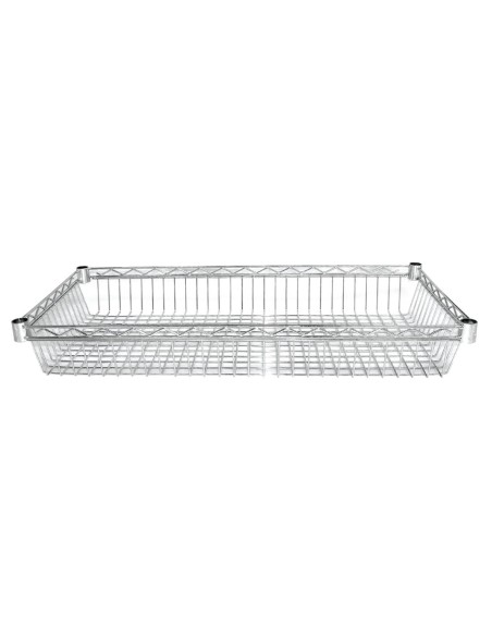 Paniers chromés Vogue 915mm - lot de 2
