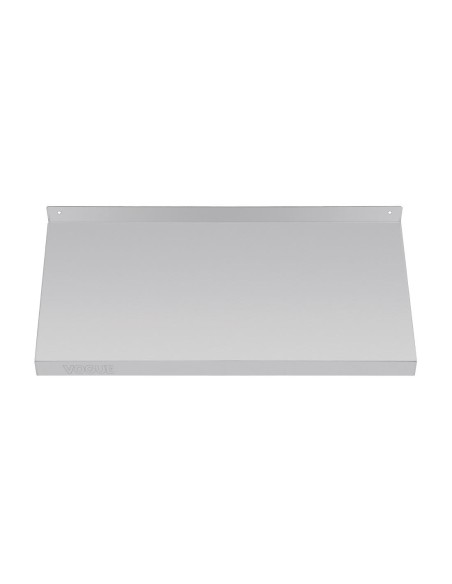Étagère murale inox Vogue 600mm - 50 kg