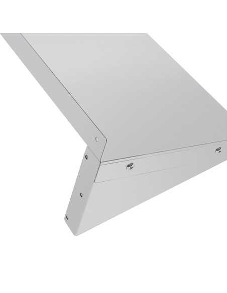 Étagère murale inox Vogue 600mm - 50 kg