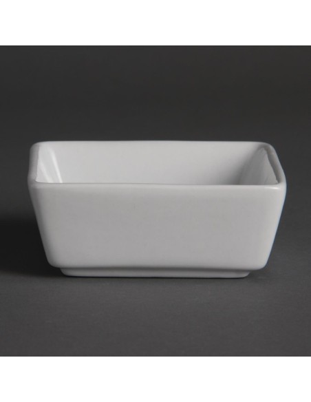 Mini raviers Olympia Whiteware 85mm - lot de 12