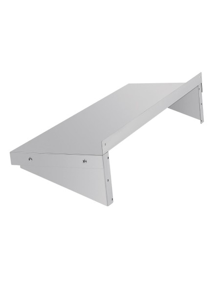 Etagère murale inox Vogue 900mm - charge 50 kg