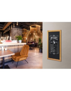 Ardoise murale longue teck Securit 560 x 1200 mm 2
