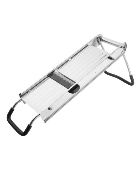Mandoline avec chariot Vogue - 5 lames inox