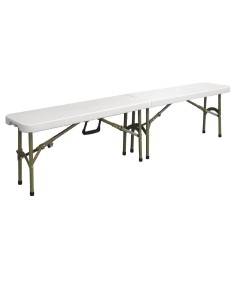 Banc pliable Bolero 1830mm - robuste et facile à installer