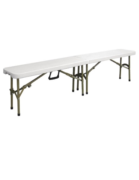 Banc pliable Bolero 1830mm - robuste et facile à installer
