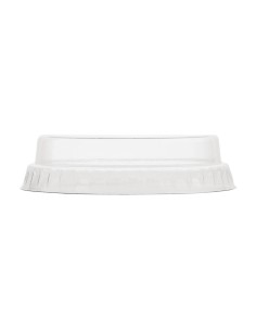 Couvercles plats compostables PLA Vegware 20 cl - lot 1000