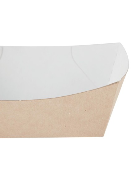 Barquettes kraft compostables 124 mm - Lot 500 Colpac