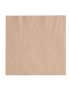 Serviettes snacking 2 plis compostables Vegware 33cm - Lot 2000