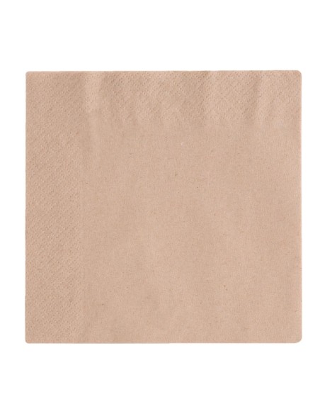 Serviettes snacking 2 plis compostables Vegware 33cm - Lot 2000