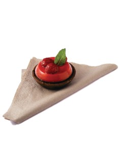 Serviettes snacking 2 plis compostables Vegware 33cm - Lot 2000 2