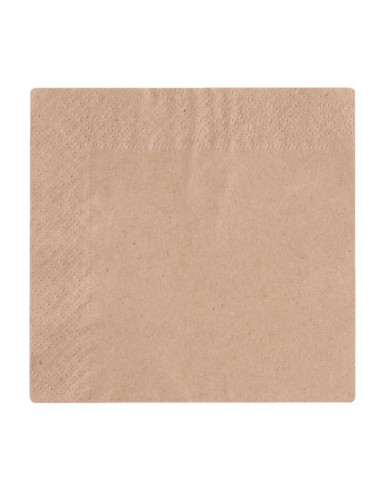 Serviettes cocktail 2 plis Vegware 24 cm - lot 4000