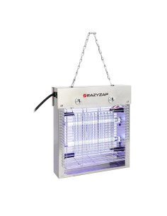 Désinsectiseur LED inox Eazyzap 8W - 30m²