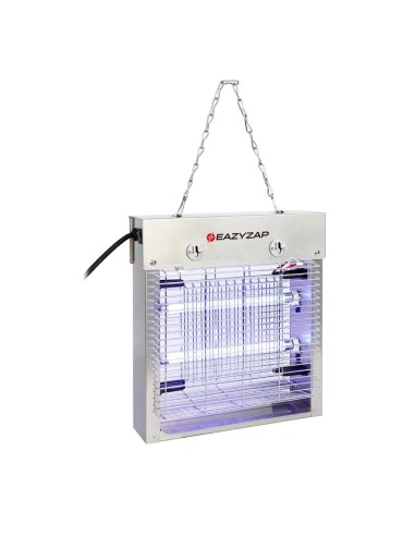 Désinsectiseur LED inox Eazyzap 8W - 30m²