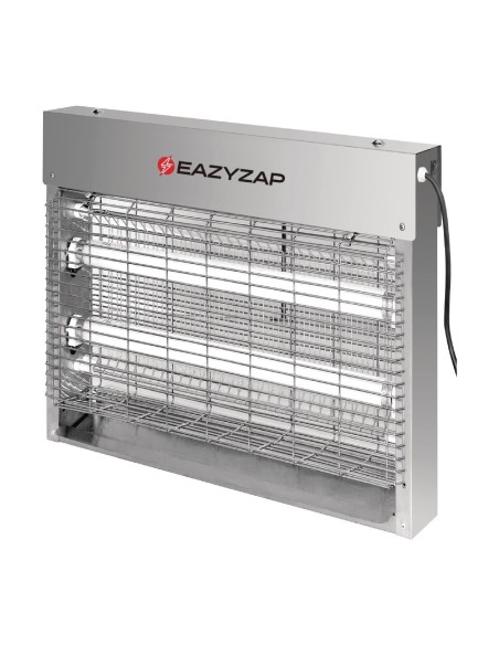 Désinsectiseur LED inox Eazyzap 8W - 30m²