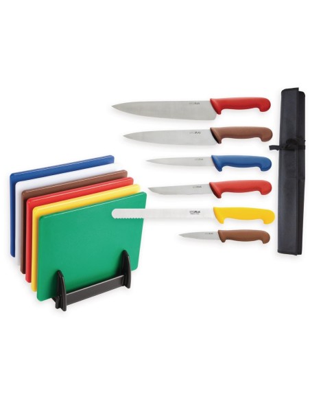 Offre spéciale Hygiplas : 6 planches + 6 couteaux (LDPE)