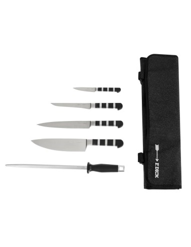 Ensemble couteaux 5 pièces Dick 1905 - inox noir