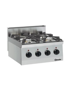 Fourneau gaz 600 Bartscher - CUISSON HORIZONTALE