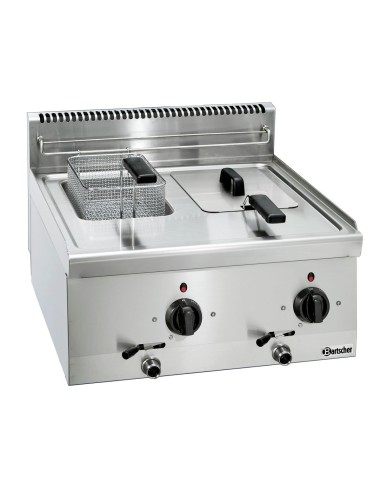 Friteuse Bartscher B600 2x6L - 6,6 kW inox