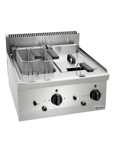Friteuse Bartscher B600 2x8L - 12,6 kW