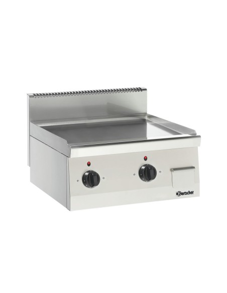 Plaque grill Bartscher 600 - 2 zones 7,2 kW
