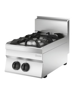 Fourneau gaz 650 2FL TG Bartscher - Cuisson horizontale