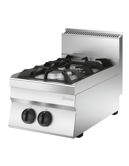 Fourneau gaz 650 2FL TG Bartscher - Cuisson horizontale