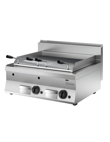 Grill pierre lave gaz B800 Bartscher 14 kW
