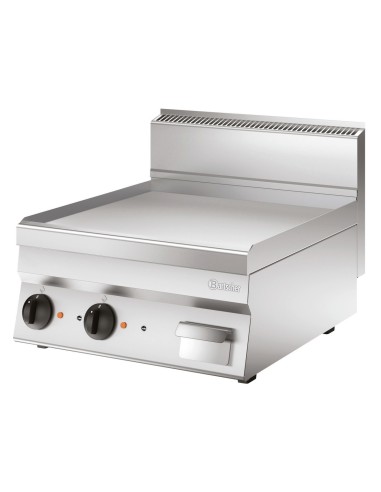 Plaque grill 650 600E-G Bartscher - Cuisson horizontale