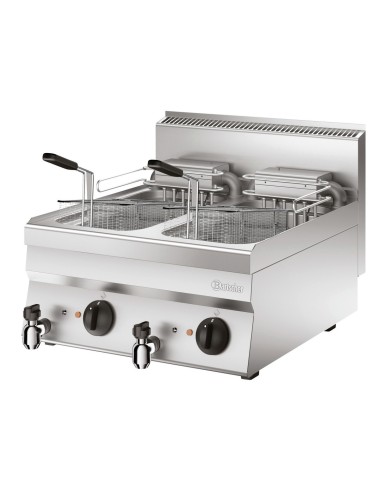 Friteuse Bartscher 650 L 2x10L - CUISSON HORIZONTALE