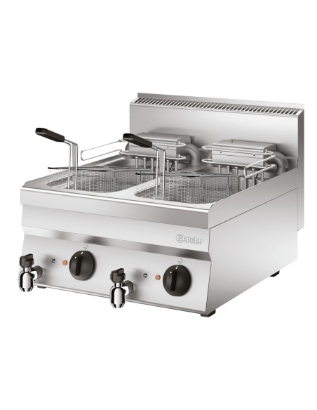 Friteuse Bartscher 650 L 2x10L - CUISSON HORIZONTALE