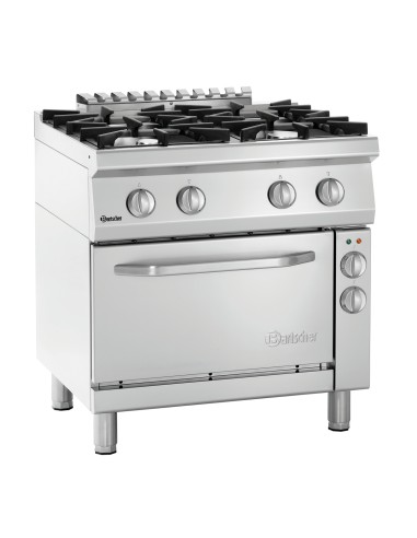 Fourneau gaz Bartscher EB11 - Cuisson horizontale