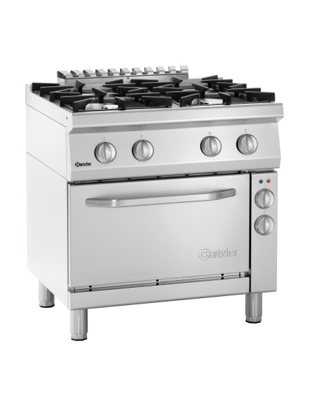 Fourneau gaz Bartscher EB11 - Cuisson horizontale