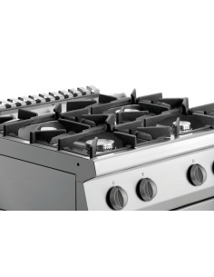 Fourneau gaz Bartscher EB11 - Cuisson horizontale 2