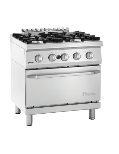 Fourneau gaz 70040 GB21 Bartscher - Cuisson horizontale