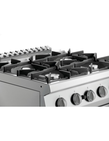 Fourneau gaz 70040 GB21 Bartscher - Cuisson horizontale