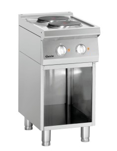 Fourneau él. 700 L400 2PL SO - Bartscher